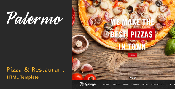 Palermo - Pizza & Restaurant HTML Template