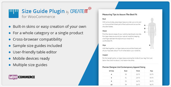WooCommerce Product Size Guide