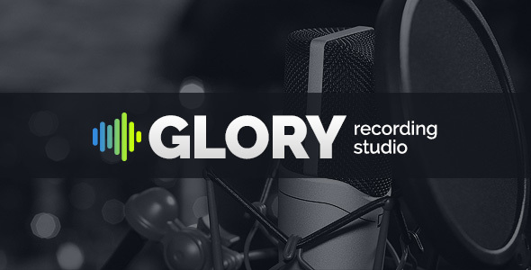 GLORY - 音乐录音棚HTML模板