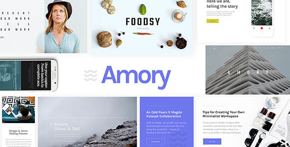 Amory v2.0 - 响应式多用途WordPress主题