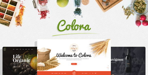 Colora - 有机食品Prestashop 1.7主题