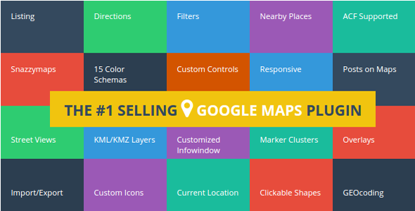 Advanced Google Maps 高级谷歌地图Wordpress插件