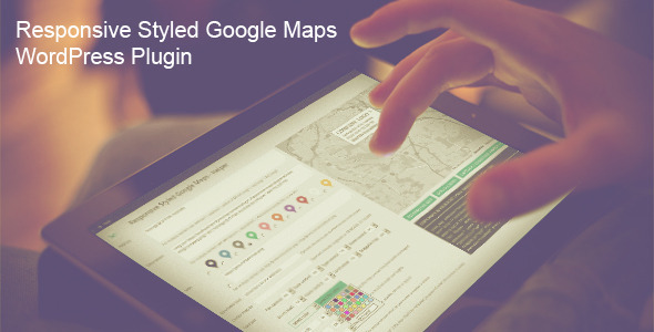 Responsive Styled Google Maps - 响应式谷歌地图WordPress插件