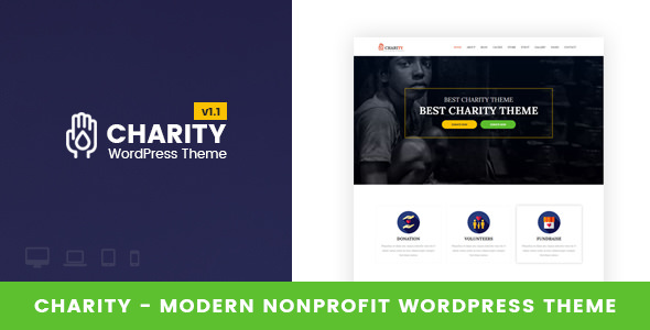 Charity - 政府公益WordPress主题