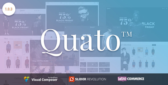 Quato v1.0.3 - 购物商城WordPress主题