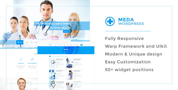 Meda - 健康医疗WordPress主题