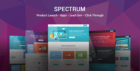 Spectrum v1.0.7 - 营销着陆页WordPress主题