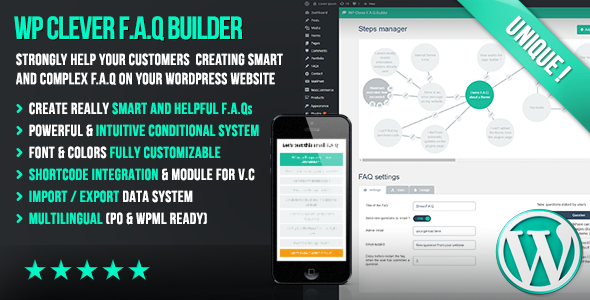 WP Clever FAQ Builder - Smart support tool