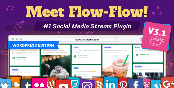 Flow-Flow - WordPress社交媒体插件