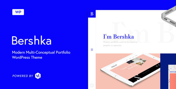 Bershka v1.0.4 - 现代多概念作品展示WordPress主题