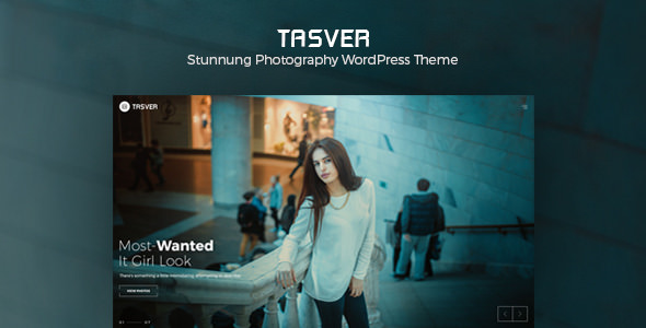  Tasver Photography v2.0 - Photography magazine WordPress theme