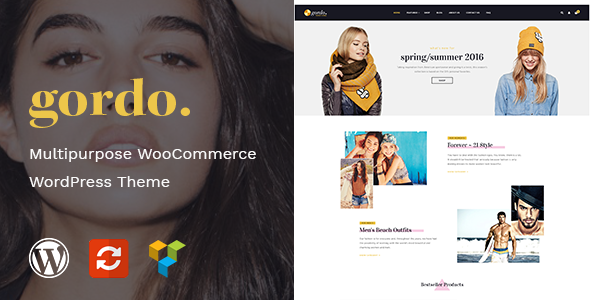 Gordo - 时尚服饰网站WooCommerce电商主题