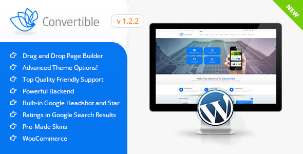 Convertible v1.4.1 - Business WordPress Theme