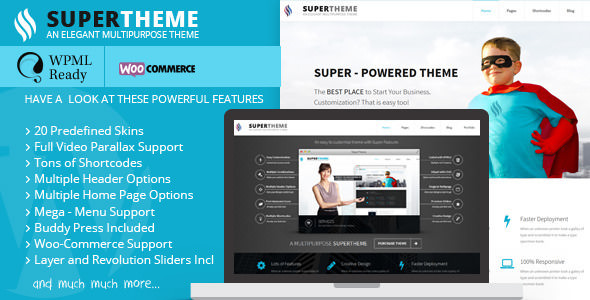  Super v1.5.2 - Multipurpose WordPress Theme