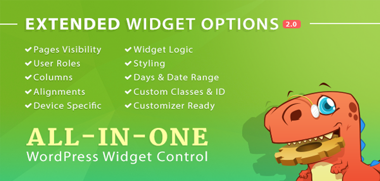 Extended Widget Options – 多合一小工具管理插件