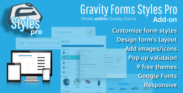 Gravity Forms Styles Pro Add-on  重力表单附加组件