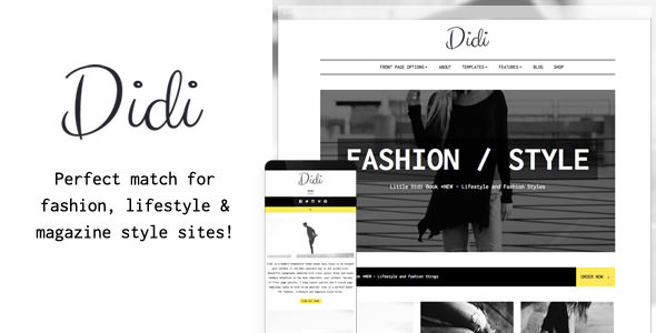 Didi v1.0.6 - 时尚博客WordPress主题
