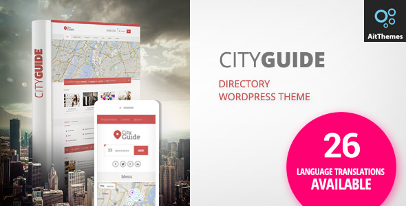 City Guide - 商家目录WordPress主题