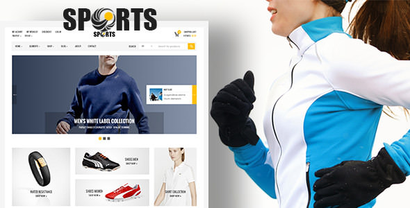 Sport Shop - 体育用品商店WooCommerce主题