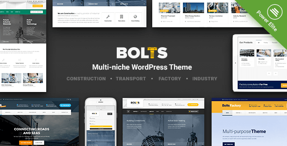 Bolts v1.7.1 - 交通建筑WordPress主题