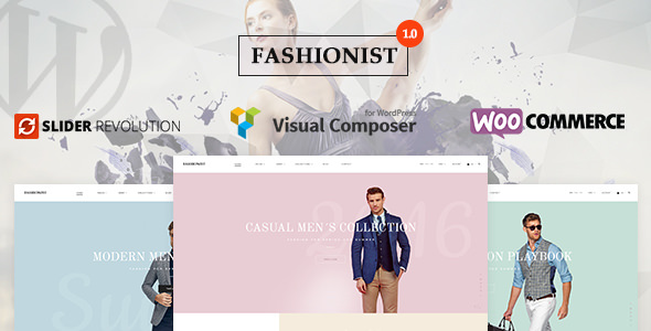  Fashionist - Shopping Mall Template WordPress Theme