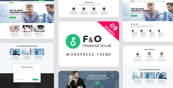 F&O - Consultant Finance WordPress Theme