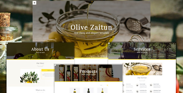 Olive Zaitun v1.0 - HTML Website Template