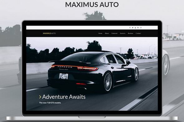 Maximus - 响应式汽车HTML模板