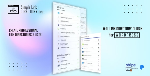 Simple Link Directory Pro 链接管理WordPress插件