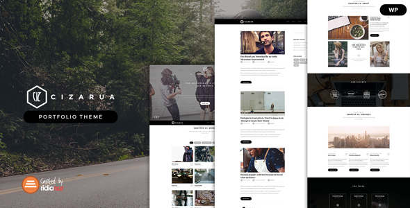 Cizarua v1.2.2 - Responsive One Page Portfolio Theme