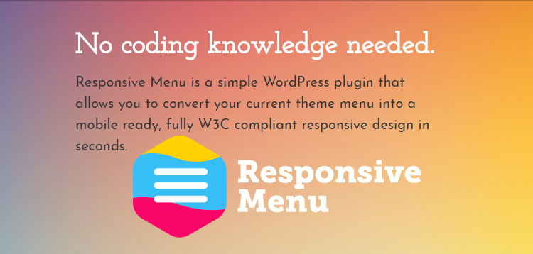 Responsive Menu Pro 专业响应式菜单插件