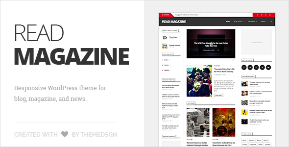  ReadMagazine v1.0 - Newsmagazine WordPress Theme