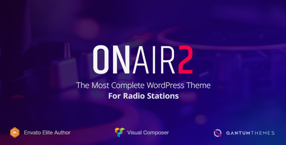 Onair2 - 专业网络电台收音机WordPress主题