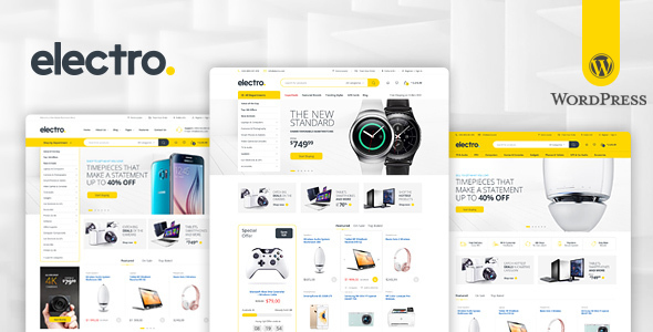 Electro - Electronics Store WooCommerce Theme