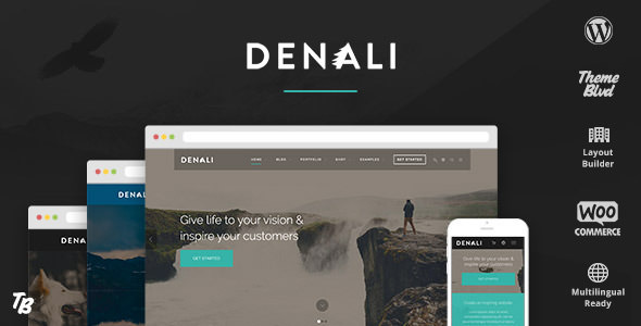 Denali v1.2.3 - 响应式多用途WordPress主题