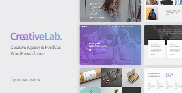 Creative Lab - Creative Studio Portfolio & Agency