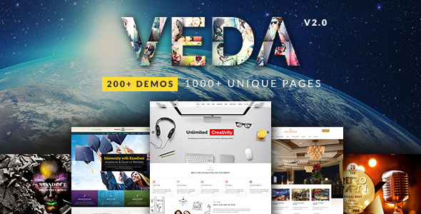 VEDA - 多用途企业商务网站WordPress主题