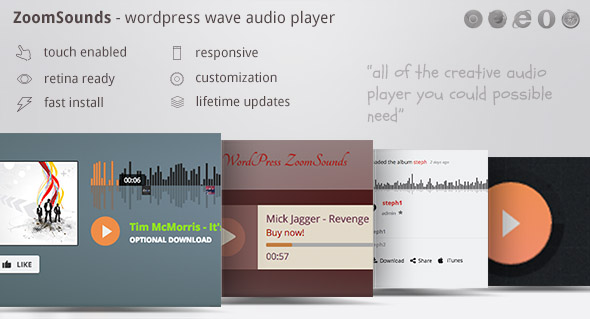 ZoomSounds - WordPress Audio Player