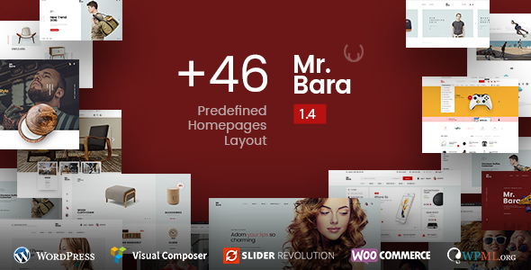 Mr.Bara - Responsive Multi-Purpose eCommerce Theme