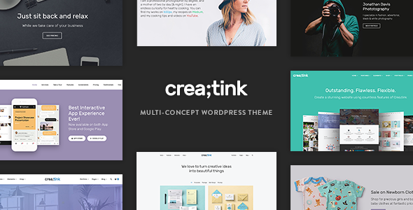 Creatink - 多用途企业网站模板WordPress主题