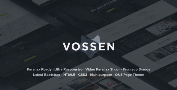 Vossen v1.4 - 视差多用途HTML模板