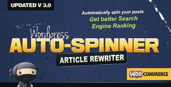 Wordpress Auto Spinner - 文章内容自动重写插件