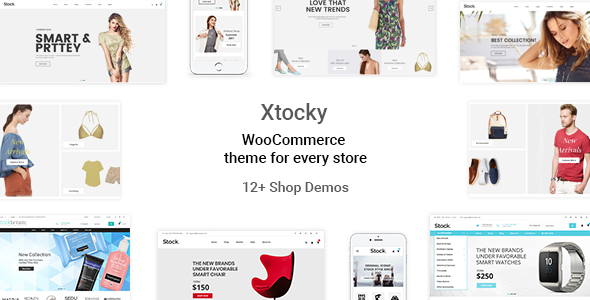  Xtocky - WordPress Theme of Responsive E-commerce Website