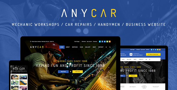 AnyCar v1.1.9 - 汽车经销商WordPress主题