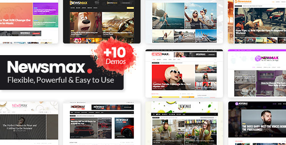 Newsmax - Multi-Purpose News & Magazine Theme