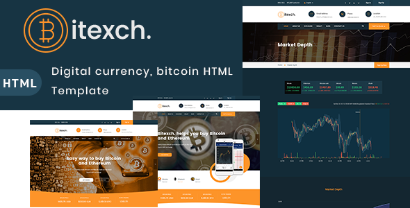 Bitexch v1.0 - 数字比特币HTML模板