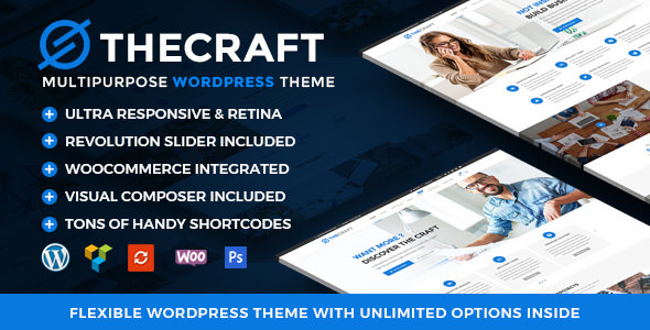 TheCraft - Responsive Multipurpose WordPress Theme