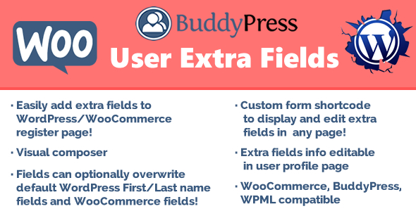 User Extra Fields - 用户扩展自定义字段插件