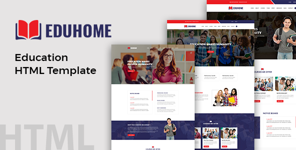 Eduhome - 教育HTML模板