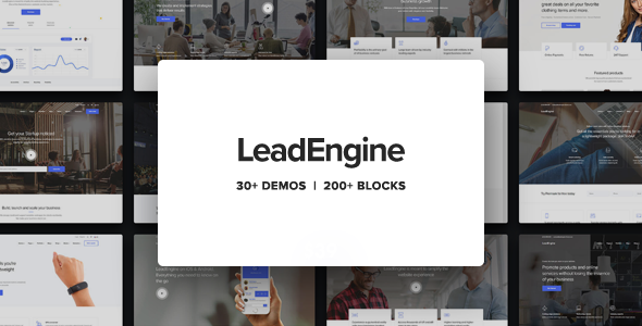 LeadEngine - 多用途网站模板WordPress主题